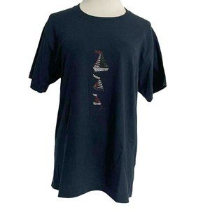 SOLD
🧸 Sonia Rykiel Size Small  Top Blouse Short Sleeve Sail Boats